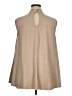 New Directions Tan Sleeveless Blouse Size XL - photo 2