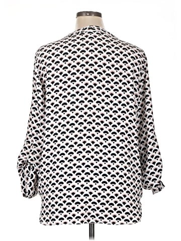 Jones New York Signature 3/4 Sleeve Blouse (view 2)
