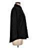 Unbranded 100% Polyester Solid Black Long Sleeve Blouse Size M - photo 4