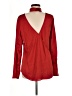 Trouve 100% Polyester Red Long Sleeve Blouse Size M - photo 2