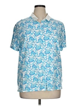 Kim Rogers Short Sleeve Button Down Shirt