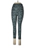 Athleta Animal Print Teal Leggings Size L - photo 1