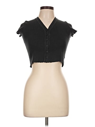 Brandy Melville Sleeveless Button-Down Shirt (view 1)