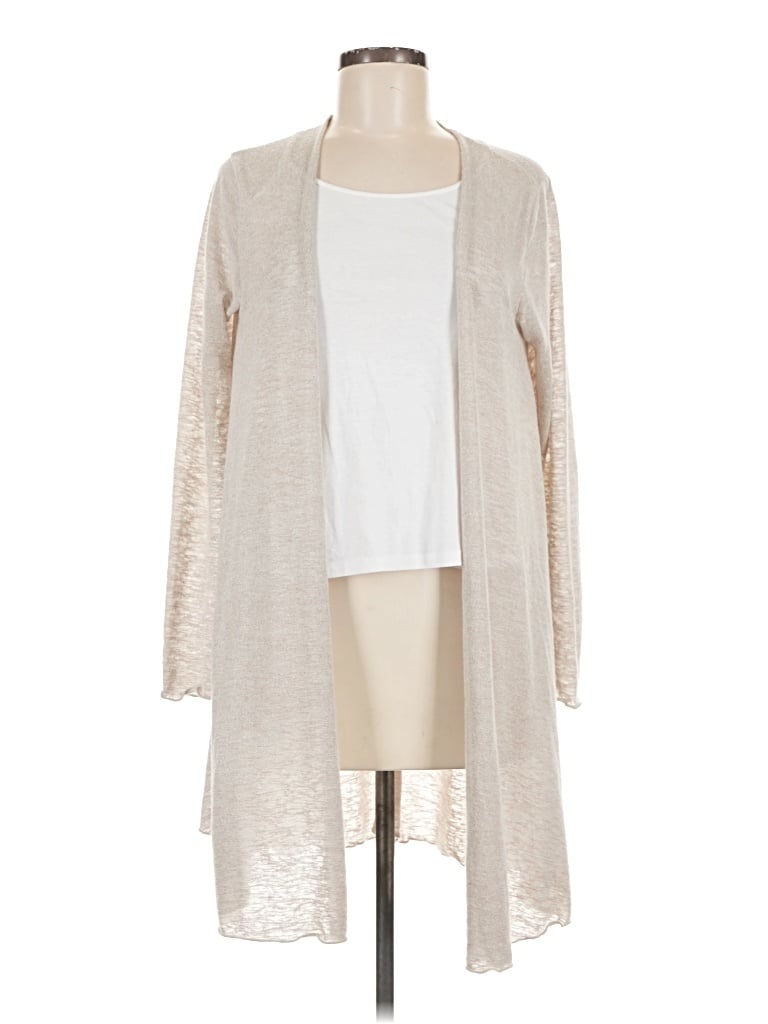 Pre-owned Project Social T Cardigan Sweater In Tan