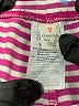 Crewcuts Stripes Pink Leggings Size 10 - photo 3