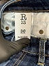 R13 Solid Blue Jeans Size 30 waist - photo 7