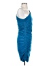 Target Solid Blue Cocktail Dress Size S - photo 4