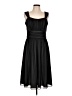 Talbots 100% Polyester Black Cocktail Dress Size 12 - photo 1