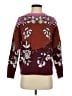 Rowley Floral Burgundy Pullover Sweater Size S - photo 1