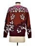 Rowley Floral Burgundy Pullover Sweater Size S - photo 2