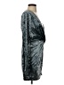 TOBI Metallic Silver Cocktail Dress Size S - photo 4