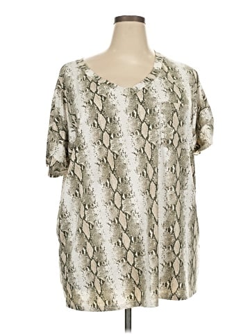 Flamingo Short Sleeve Blouse (view 1)