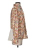 Sharon Young 100% Polyester Print Orange Long Sleeve Blouse Size S - photo 4