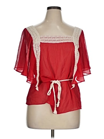 Lane Bryant Short Sleeve Blouse (view 1)