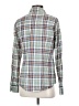 J.Crew 100% Cotton Plaid Green Long Sleeve Button-Down Shirt Size 3 - photo 2