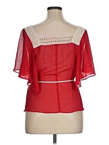 Lane Bryant Short Sleeve Blouse (view 2)