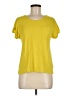 Max Studio Yellow Short Sleeve T-Shirt Size M - photo 1