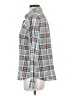 J.Crew 100% Cotton Plaid Green Long Sleeve Button-Down Shirt Size 3 - photo 5