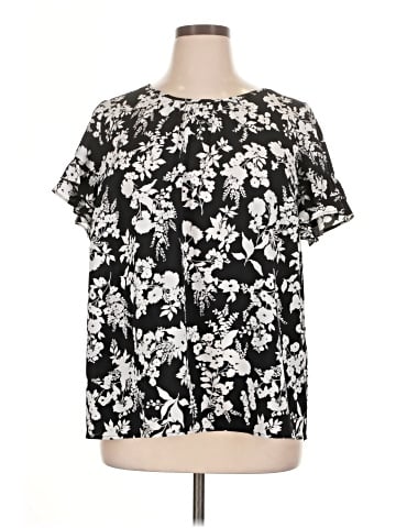 Lane Bryant Short Sleeve Blouse (view 1)