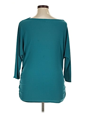 NY Collection 3/4 Sleeve Top (view 2)