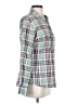 J.Crew 100% Cotton Plaid Green Long Sleeve Button-Down Shirt Size 3 - photo 4
