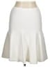BCBGMAXAZRIA Solid Ivory Casual Skirt Size M - photo 1