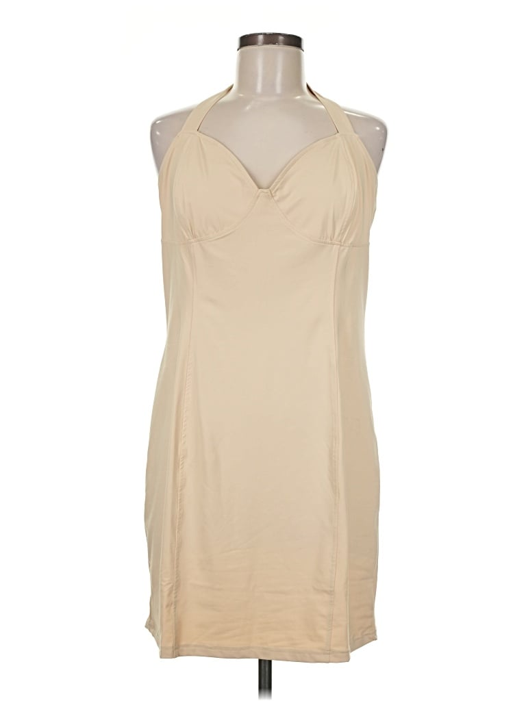 Pre-owned Bb Dakota By Steve Madden Cocktail Dress In Tan