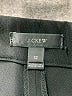 J.Crew 100% Polyester Solid Black Active Pants Size 12 - photo 7