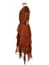 MSK 100% Polyester Brown Cocktail Dress Size M - photo 5