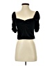 And Now This Black Short Sleeve Top Size S - photo 1