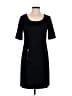 Merona Solid Black Casual Dress Size M - photo 1