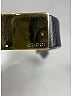 Gucci Yellow Black Leather Belt Size XS - photo 2