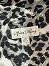 Sport Haley Animal Print Silver Long Sleeve Blouse Size M - photo 7