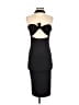 Assorted Brands Solid Black Cocktail Dress Size S - photo 1