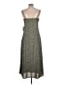 Things Between 100% Polyester Paisley Gray Casual Dress Size L - photo 2