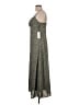 Things Between 100% Polyester Paisley Gray Casual Dress Size L - photo 5