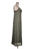 Things Between 100% Polyester Paisley Gray Casual Dress Size L - photo 4