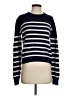 CAARA Stripes Blue Cashmere Pullover Sweater Size XS - photo 1
