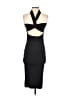 Assorted Brands Solid Black Cocktail Dress Size S - photo 2