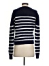 CAARA Stripes Blue Cashmere Pullover Sweater Size XS - photo 2