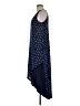 Inside Out Polka Dots Blue Casual Dress Size M - photo 5