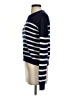 CAARA Stripes Blue Cashmere Pullover Sweater Size XS - photo 5