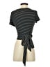 Superdown Black Short Sleeve Top Size S - photo 2