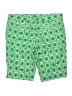 Old Navy 100% Cotton Print Green Shorts Size 12 - photo 2