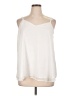 Torrid 100% Polyester Ivory Sleeveless Blouse Size 1X Plus (1) - photo 1