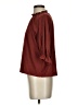 TeXTURE & THREAD Madewell Burgundy 3/4 Sleeve Blouse Size S - photo 5