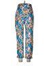 Zara Floral Blue Casual Pants Size L - photo 2