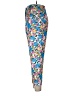 Zara Floral Blue Casual Pants Size L - photo 5
