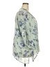 Lucky Brand Floral Green Kimono Size XXL (estimated) - photo 4