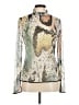Wolford Gold Long Sleeve Turtleneck Size M - photo 1
